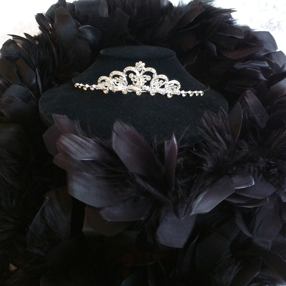 Wedding Bridal Tiara Crown with Floral